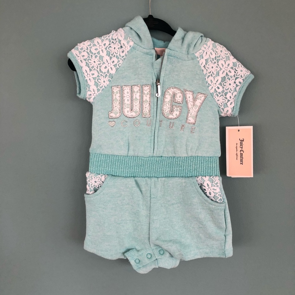 Juicy Couture hooded romper